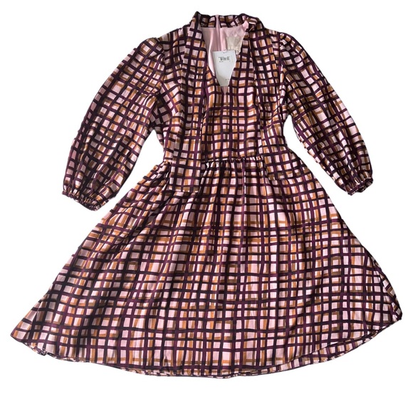 Gal Meets Glam Lindsey Windowpane Dress | 2 NWT - Picture 6 of 10